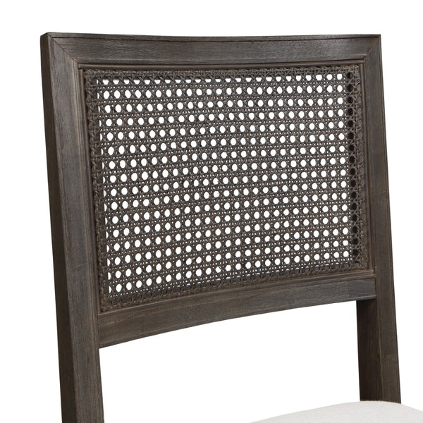 OSP Home Furnishings Lantana Cane Back Dining Chair  - Set of 2 Linen