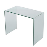 Christopher Knight Home® - Noble House - Caradoc Tempered Glass Desk