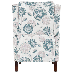 English Elm Christopher Knight Home® - 29.75" Push Back Recliner Chair with Wingback Design, Gourd Wooden Legs, Polyester Upholstery, Cozy Comfort White N763P201072Z