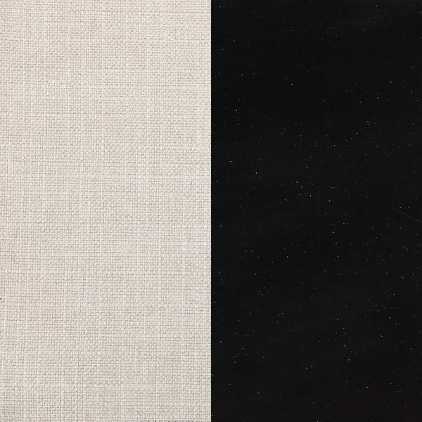 English Elm Karis Beige Upholstered Accent Bench with Nailhead Leatherette Straps, Plush Linen Look Seating for Entryway (47.25") B062P333430