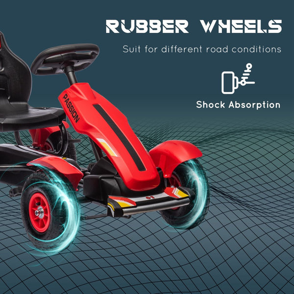 English Elm Qaba 24v Two Seat Kids Ride on Car with Dual Motors Spring Suspension Remote W2225P249776
