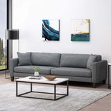 Christopher Knight Home® - Noble House - - Mirod Comfy 3-Seat Sofa With Wooden Legs, Modern Style For Living Room And Study