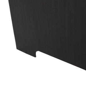 English Elm Outdoor Rectangular Iron Fire Pit 50000 Btu Propane Patio Heater Modern Black N772P404968B_67760.00BLK