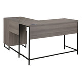 OSP Home Furnishings Hagney Lane L-Shape Desk Farm Oak