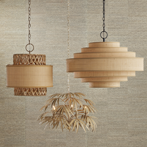 Calliope Coco Cream Chandelier - Nature-Inspired Wrought Iron Design for Elegant Indoor Spaces