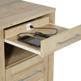 OSP Home Furnishings Stonebrook Nightstand Canyon Oak