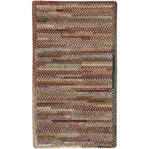 Capel Rugs New Homestead Chenille Braided Rug - Timeless Design With Fresh Colorations For Modern Spaces Sundried Red 70% Polyester,25% Polypropylene,5% Cotton 0302xs00270048510