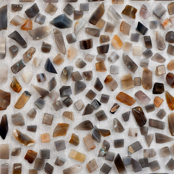 English Elm 23.6X23.6" Shokha Agate Shadow Box Wall Décor – Elegant Velvet Framed Art For Modern Interiors W2078P318303