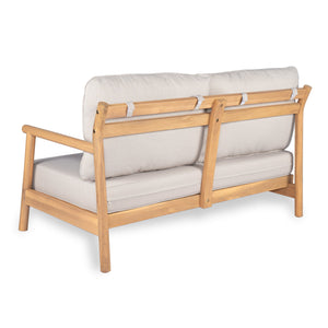 English Elm Christopher Knight Home® - Patio Acacia Wood Sectional Sofa With Chaise Lounge & Water-Resistant Cushions For Outdoor Comfort N772P262284B