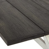 OSP Home Furnishings Kristen Flip Top Table Charcoal