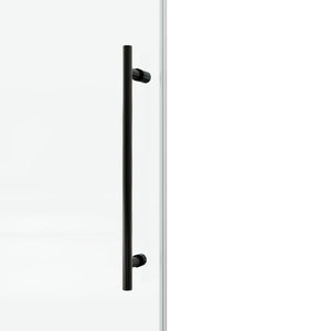 English Elm 72*76"fixed Sliding Frameless Shower Door 10mm Tempered Glass Stainless Steel Spa Bath T3177P320606