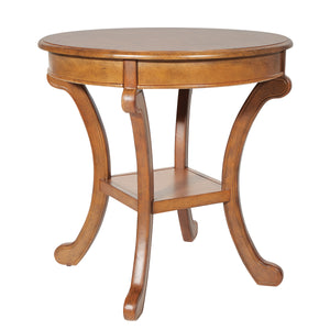 OSP Home Furnishings Vermont Accent Table Antique Java