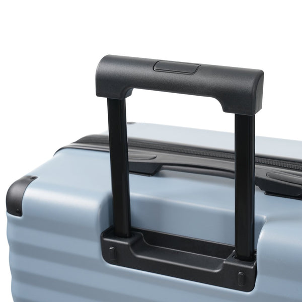 English Elm Luggage 5 Piece Abs Hardshell Travel Set with Usb Port Spinner Wheels and Tsa Lock Sky Blue N732P265290C