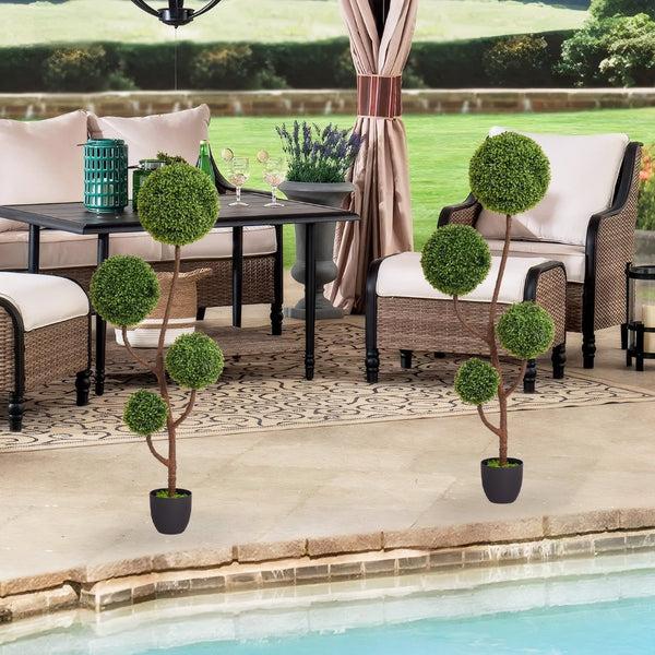 English Elm 5ft Artificial Willow Silk Faux Tree Cascading Branches for Living Room or Office W2945P279015