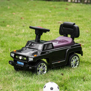 English Elm Aosom Toddler Foot Powered Ride on Atv Toy with Led Lights and Built in Music W2225P217703