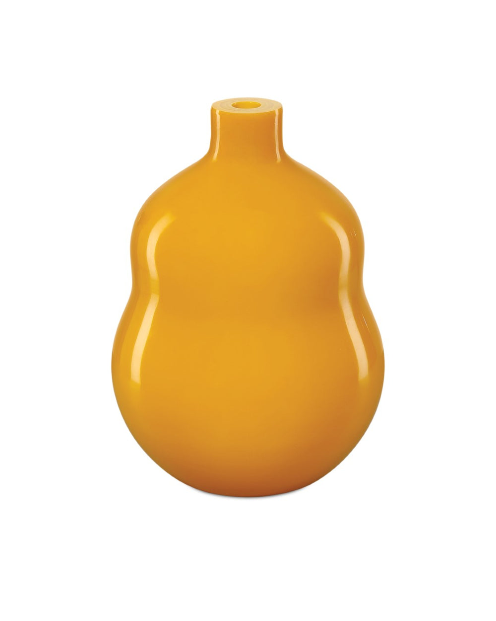 Imperial Yellow Peking Double Gourd Vase