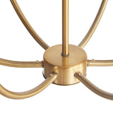 Hampton Hill Savor Traditional 6-Light Traditional Candelabra Styled Chandelier FB150-1163 Gold