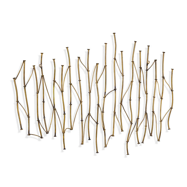 Uttermost Uttermost Antique Gold Abstract Branch Metal Wall Sculpture for Modern Living Spaces 03500