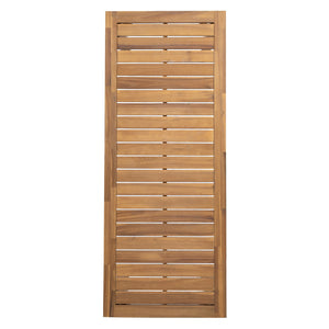 English Elm Christopher Knight Home® - Rectangular Acacia Outdoor Bar Table in Light Teak — 36.5" Bar Height, Slatted Top, Weather-Resistant Finish N776P247430L