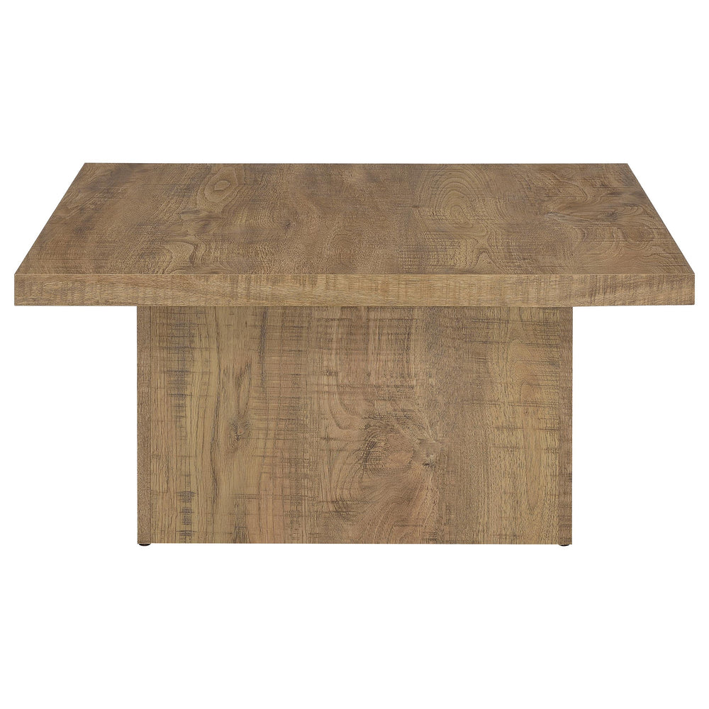 English Elm Exeter Mango Square 2-Piece Coffee & End Table Set - Modern Minimalist Design For Your Living Room B062S01324
