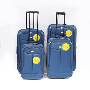 English Elm (20+24+28+32) Four-piece Dobby Fabric Luggage Set Expandable Upright Suitcases for Travel W2710P306157