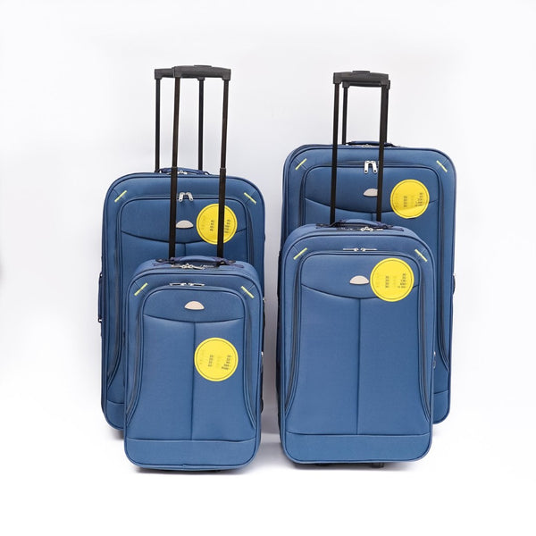 English Elm (20+24+28+32) Four-piece Dobby Fabric Luggage Set Expandable Upright Suitcases for Travel W2710P306157
