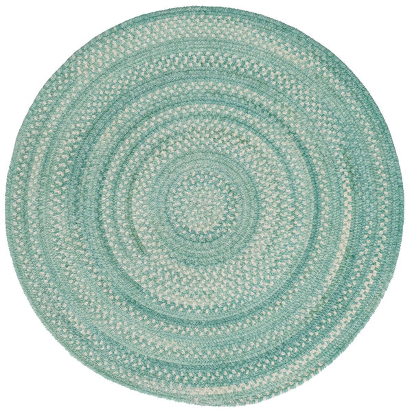 Capel Rugs Bambini Soft Cotton Chenille Braided Area Rug - Perfect For Infants, Crawlers, And Toddlers' Comfort Aquamarine 70% Cotton,30% Polyester 0377cs0036200