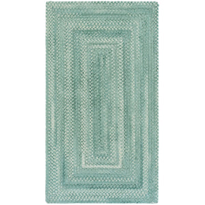 Capel Rugs Bambini Soft Cotton Chenille Braided Area Rug - Perfect For Infants, Crawlers, And Toddlers' Comfort Aquamarine 70% Cotton,30% Polyester 0377qs00240036200
