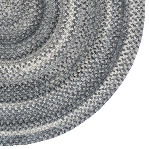 Capel Rugs Bambini Soft Cotton Chenille Braided Area Rug - Perfect For Infants, Crawlers, And Toddlers' Comfort Cool Gray 70% Cotton,30% Polyester 0377cs0036300