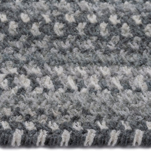Capel Rugs Bambini Soft Cotton Chenille Braided Area Rug - Perfect For Infants, Crawlers, And Toddlers' Comfort Cool Gray 70% Cotton,30% Polyester 0377qs00240800300