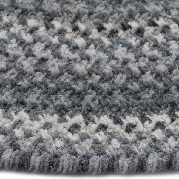 Capel Rugs Bambini Soft Cotton Chenille Braided Area Rug - Perfect For Infants, Crawlers, And Toddlers' Comfort Cool Gray 70% Cotton,30% Polyester 0377vs02030900300