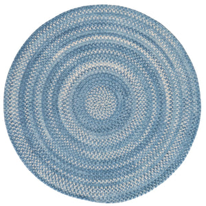 Capel Rugs Bambini Soft Cotton Chenille Braided Area Rug - Perfect For Infants, Crawlers, And Toddlers' Comfort Cloud Blue 70% Cotton,30% Polyester 0377cs0036400