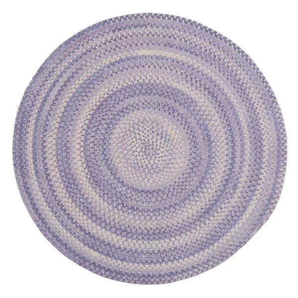 Capel Rugs Bambini Soft Cotton Chenille Braided Area Rug - Perfect For Infants, Crawlers, And Toddlers' Comfort Periwinkle 70% Cotton,30% Polyester 0377cs0036450
