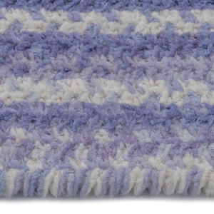 Capel Rugs Bambini Soft Cotton Chenille Braided Area Rug - Perfect For Infants, Crawlers, And Toddlers' Comfort Periwinkle 70% Cotton,30% Polyester 0377qs00200030450