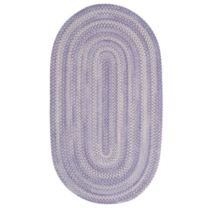 Capel Rugs Bambini Soft Cotton Chenille Braided Area Rug - Perfect For Infants, Crawlers, And Toddlers' Comfort Periwinkle 70% Cotton,30% Polyester 0377vs00270048450