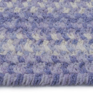 Capel Rugs Bambini Soft Cotton Chenille Braided Area Rug - Perfect For Infants, Crawlers, And Toddlers' Comfort Periwinkle 70% Cotton,30% Polyester 0377vs00240036450