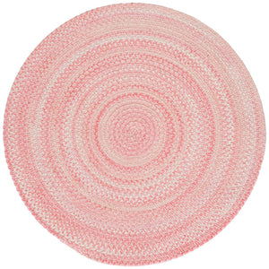 Capel Rugs Bambini Soft Cotton Chenille Braided Area Rug - Perfect For Infants, Crawlers, And Toddlers' Comfort Pretty In Pink 70% Cotton,30% Polyester 0377cs0036500
