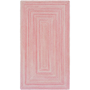 Capel Rugs Bambini Soft Cotton Chenille Braided Area Rug - Perfect For Infants, Crawlers, And Toddlers' Comfort Pretty In Pink 70% Cotton,30% Polyester 0377qs00200030500
