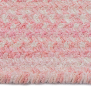 Capel Rugs Bambini Soft Cotton Chenille Braided Area Rug - Perfect For Infants, Crawlers, And Toddlers' Comfort Pretty In Pink 70% Cotton,30% Polyester 0377qs00200030500