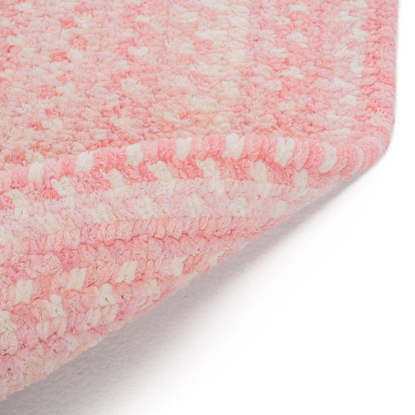 Capel Rugs Bambini Soft Cotton Chenille Braided Area Rug - Perfect For Infants, Crawlers, And Toddlers' Comfort Pretty In Pink 70% Cotton,30% Polyester 0377vs00270048500