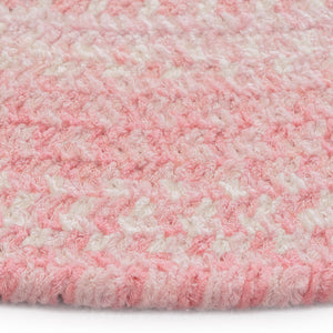 Capel Rugs Bambini Soft Cotton Chenille Braided Area Rug - Perfect For Infants, Crawlers, And Toddlers' Comfort Pretty In Pink 70% Cotton,30% Polyester 0377vs00270048500