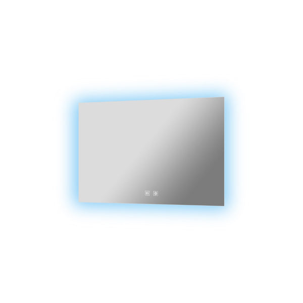 English Elm Vellum Backlit Led Vanity Mirror with Defogger and Touch Controls for Bathroom B2731P478338