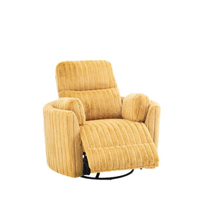 English Elm Contemporary Power Recliner with Plush High-Density Foam, Soft Track Arms, Hardwood Frame, Oversized Seat Yellow 39 L x 32 W x 26 H B2741P391174
