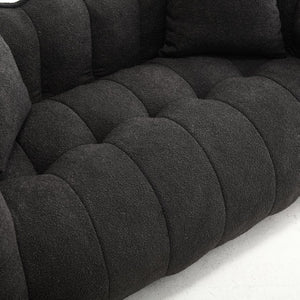 English Elm Soft Beanbag Chair For Two - High-Resilience Foam Comfort, Ideal For Gaming, Reading & Lounging W1996P309526-GIGA