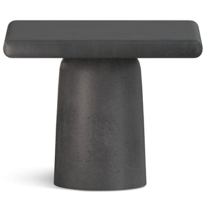 English Elm Zachary Cast Aluminum 2-Piece Coffee Table Set in Graphite & Black Nickel – Handcrafted, Textured Chic B136P239030