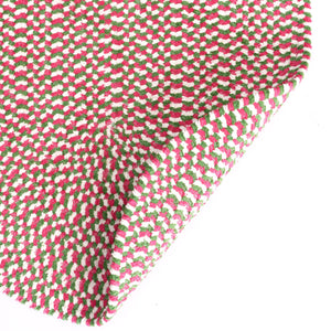 Capel Rugs Happy Holidays - Festive Chenille Decor For Gift-giving And Stylish Home Accents This Season Christmas Multi, Green 95% Cotton,5% Polyester 0394vs00240036950