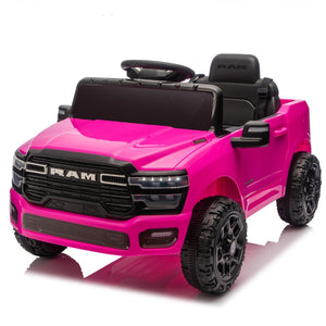 English Elm Licensed Dodge Ram 3500 12v Kids Ride on Truck with Parental Remote and Rear Suspension W1578P346251