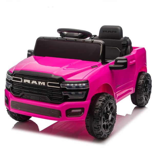 English Elm Licensed Dodge Ram 3500 12v Kids Ride on Truck with Parental Remote and Rear Suspension W1578P346251