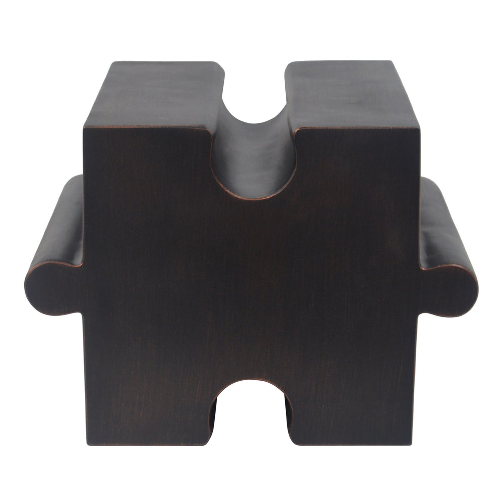 English Elm Christopher Knight Home® - 2-Piece Modular Puzzle Table Set in Antique Copper — Interlocking MGO Side Tables, 200lb, Indoor/Outdoor N770PS23132A