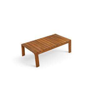 English Elm 2 Piece Acacia Wood Outdoor Sofa Set with Coffee Table and Weather Resistant Cushions Teak,White N719P246159L